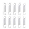 uxcell 10PCS Motorcycle Kickstand Spring Motorcycle Silver Tone Main Bracket Kickstand Return Spring for JH70