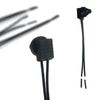 Aoowei Push-Button On-Off Switch Waterproof, 12V Single Pole Push-Button Switch with 4" Wire Leads for Motorcycle Auto Car 5 Pcs