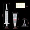 100X! 10ml Refillable Clear Empty Lip Gloss Balm Soft Tubes/Cosmetic Containers