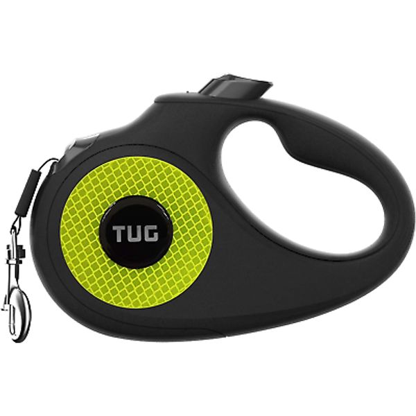 360° Tangle-Free Reflective Retractable Dog Leash | 16 Ft Strong Nylon Tape (Sma