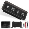 12/24v Wireless Switch Panel 4 Gang Led Toggle Touch Switch Remote Control Box