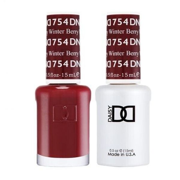 DND Match UV Gel + Nail Polish #754 Winter Berry
