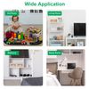 4Pcs Clothes Storage Bins - Foldable Fabric Container Cube Box - Stackable Linen