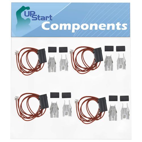 4-Pack WB17T10006 Terminal Block Kit Replacement for General Electric JBS27BH2BB - Compatible with WB17T10006 Range Surface Burner Receptacle