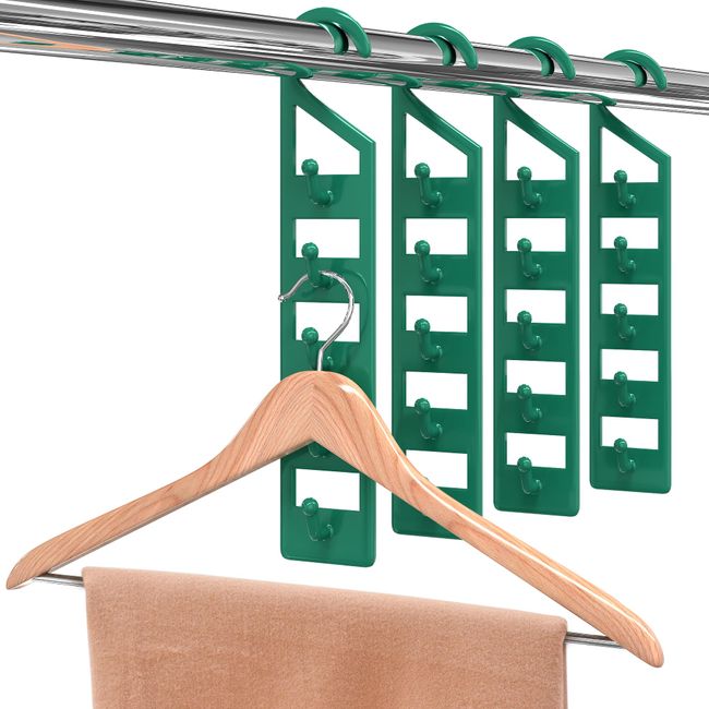 Worldwide shipping available hanger space saver hooks