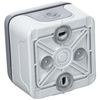 Legrand LEG69731 CEE 7/5 Surface-Mounted Socket Cover – Grey 16