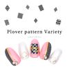 Nail Seal, Houndstooth Pattern, Variety Seal, Gel Nail, Self Nail, Houndstooth