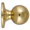 Design House 783191 Ball Knob, Polished Brass
