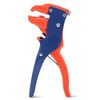 BOENFU Automatic Self Adjusting Wire Stripper, Quick Strip 2 in 1 Eagle Nose Wire Stripper, Red, 7 Inches