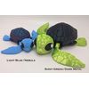 Sea Turtle - 3D Printed, Articulated Fidget (Pink/Dark Green (Large))