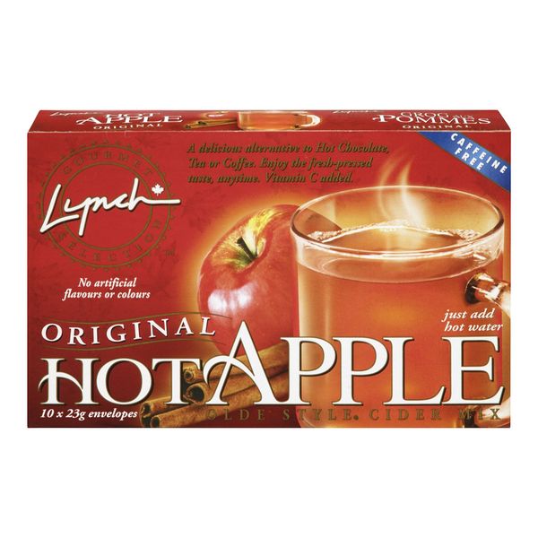 Lynch Original Hot Apple Cider, 10 count (Imported from Canada)