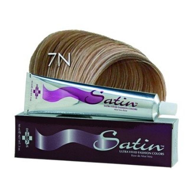 Developlus Satin Color #7N Blonde 3 Ounce (88ml) (3 Pack)