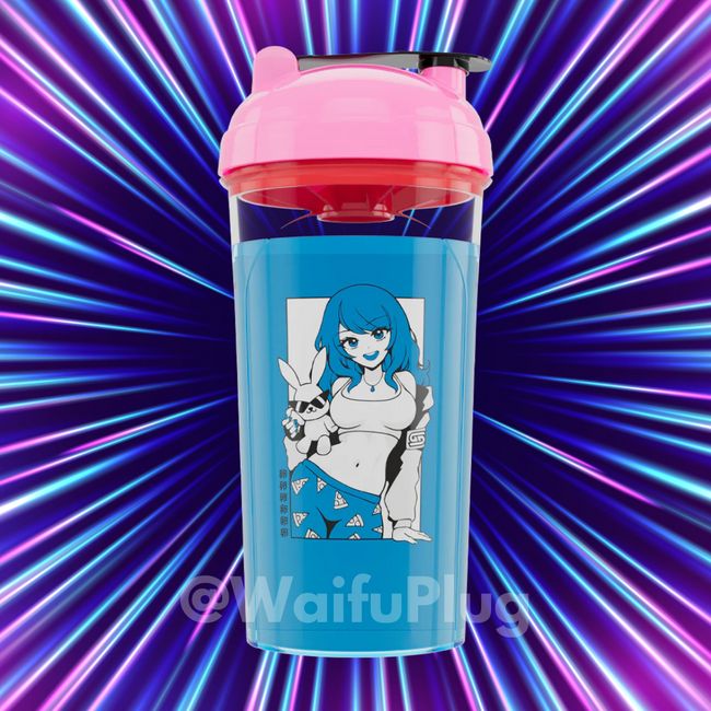 Gamer Supps Waifu Cups x Emiru Creator Cup - Shaker Cup & Sticker