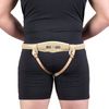 Truform-OTC Hernia Truss, Double Spring, Bilateral Compression, 44 inch hip, Beige