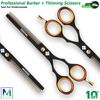 Barber Scissors and Razor Shaving Complete Set Hairdressing Tools Kit