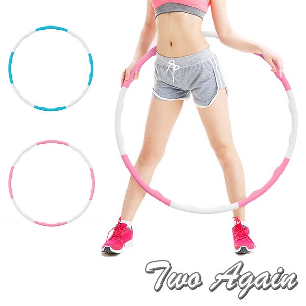 Tour Gain Hula Hoop Belly Fat Diet Acupressure Effect Indoor Home Training Health, Pink