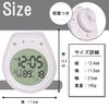 Ferik Waterproof Watch, Bath Clock, Clock, Digital Clock, Wall Clock, Thermometer, 12/24 Hours, Kitchen Timer, Date, Digital, For Bath, Kitchen, Study, Work, Suction Cup, Wall Hanging, Tabletop,