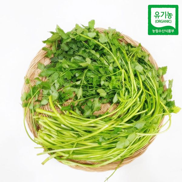 Organic field water parsley 500g Thick stem Eco-friendly water parsley with good texture and rich scent