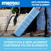 Swimline HYDROTOOLS Ultra Pool Replacement Cartridge Filter, 150 Sq. Ft., Blue
