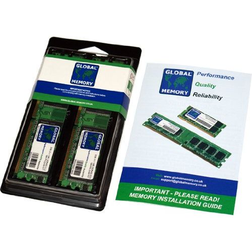 512MB (2 x 256MB) DDR 400MHz PC3200 184-PIN DIMM MEMORY RAM KIT COMPATIBLE WITH PC DESKTOPS/MOTHERBOARDS