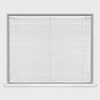 PVC Venetian Blinds 45 cm (larghezza) x 210 cm (lunghezza) bianco
