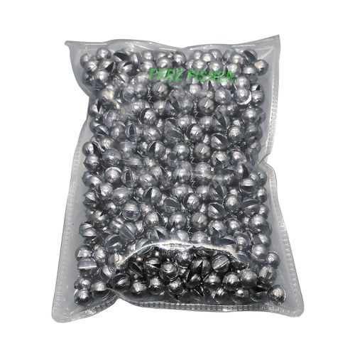 FREE FISHER Removable Split-Shot,500Pcs 1.0g Lead Sinking Split Shots Fishing Sinkers,Fishing Weights Sinkers