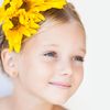 9ct Yellow Gold bear nacre Children's Earrings