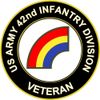 US Army Veteran 42nd Infantry Division Sticker Decal 3.8"