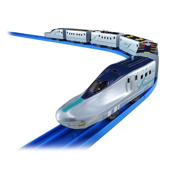 Takara Tomy "Plarail Full Tsukinagou Shinkansen Test Vehicle ALFA-X (Alpha-X)" Train Toy For Ages 3 and Up [ALFA-X6 Car Organization (1), Parts Order Form (1)], Toy Safety Standards Passed, ST Mark