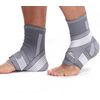 NeoTech Care Adjustable Ankle Support Brace (Gray, Size L, 1 Pair)