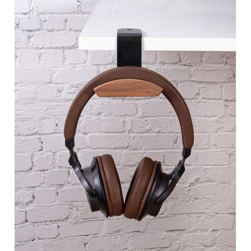 Headset Holder, Headphone Stand, Headphone Holder, Headphone Wall Mount for Audio, Studio and PC Gaming Headphones