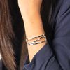 Treasure Bay Classic Women's 925 Sterling Silver Bangle Bracelet Cuff