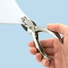 Rapesco PF25A001 Single Hole Paper Punch, 10 Sheet Capacity, Silver