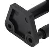 VINGVO Barn Door Floor Guide, Adjustable Sliding Door Guide Kit, Black