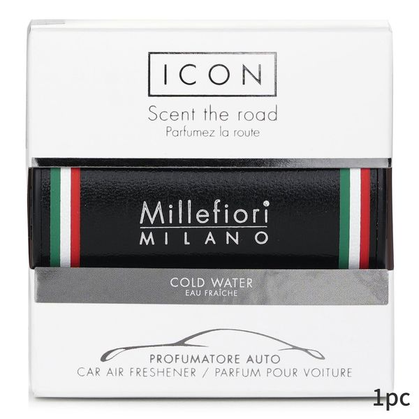 Millefiori Car Diffuser Millefiori Car Icon Urban Car Air Freshener - Cold Water 1pc Home Fragrance Mother&#39;s Day Present Gift 2023 Popular Brand Cosmetics