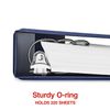 Staples 82636 Standard 1-Inch 3-Ring Non-View Binder Blue (26408-Cc)