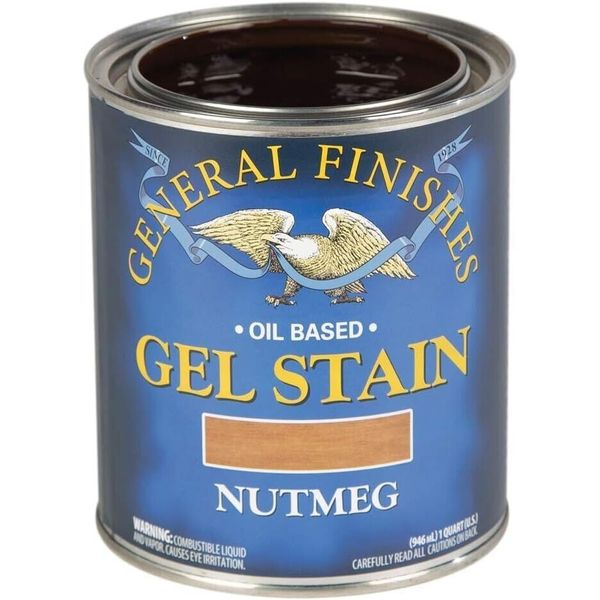 Nutmeg Gel Stain, 1 Quart