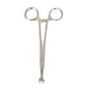 OdontoMed2011 Tube Septum Forceps 6 inch Piercing Tool Belly Tongue Eyebrow Lip Mirror Polish Finish Stainless Steel
