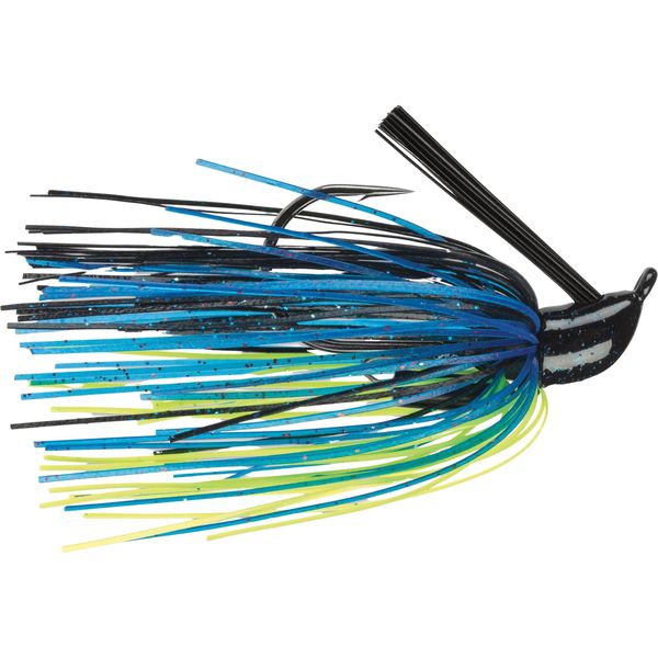 VMC Utility Jig Electric Blue Chartreuse 3/8 oz