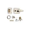 ERA Replacement Front Door Lock 60mm Chrome Effect Body