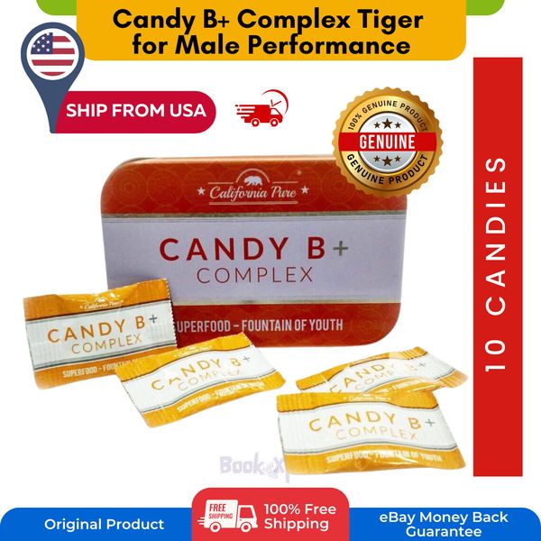 Candy B+ Complex Tiger for Male Performance 100% Genuine SHIP FROM US FREE USPS