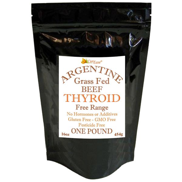 Argentine Beef  Thyroid Powder - Grass Fed & Finished - Hormone Free - One Pound