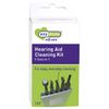 EZY DOSE Hearing Aid Cleaning Kit 5in1 Cleaning Battery Replacement Tools Includes 5 Small Instruments Travel Case, Silver