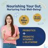 Advanced Probiotics & Prebiotics 50 Billion CFU 60Caps 10 Strain Blend Glutamine
