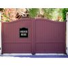 Order Here BLACK Aluminum Composite Sign, 15"x18"