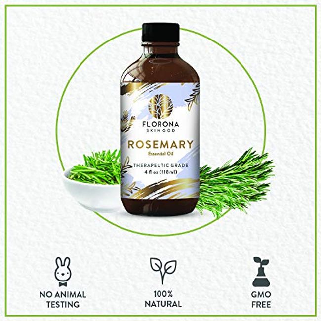 Rosemary Essential Oil, 4 oz