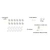 Vmaisi Adhesive Magnetic Cabinet Locks (12 Locks and 2 Keys)