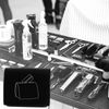 Linkidea 4 Pack Safety Razor Blade Bank, Safe Razor Metal Disposal Case for Storing Used Wasted Blades (Black)