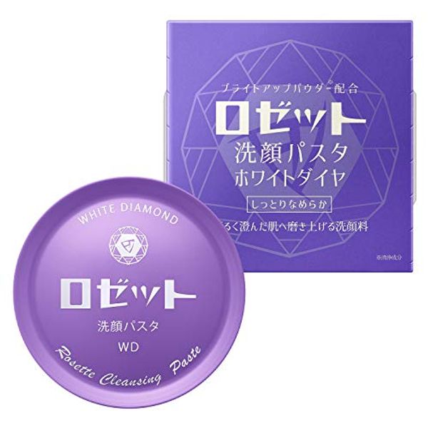 Rosette Face Wash Pasta, White Diamond, 3.2 oz (90 g)