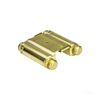 Rok 2 Pack 3" Brass Double Action Steel Spring Cafe Saloon Swing Door Hinge